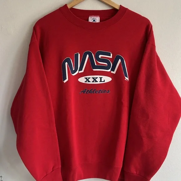 Vintage Nasa Athletics Crewneck / 1997 / Large / Delta - Picture 2 of 8